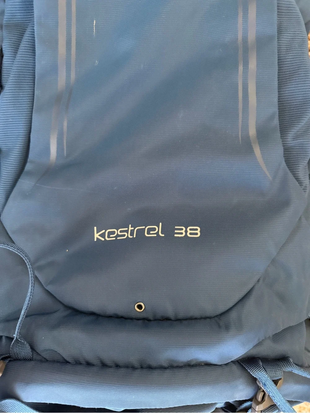 Osprey Kestrel 38 Liter Backpack w/Reservoir Loch Blue, Small/Medium